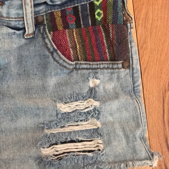 Free People Denim Shorts - Picture 6 of 6